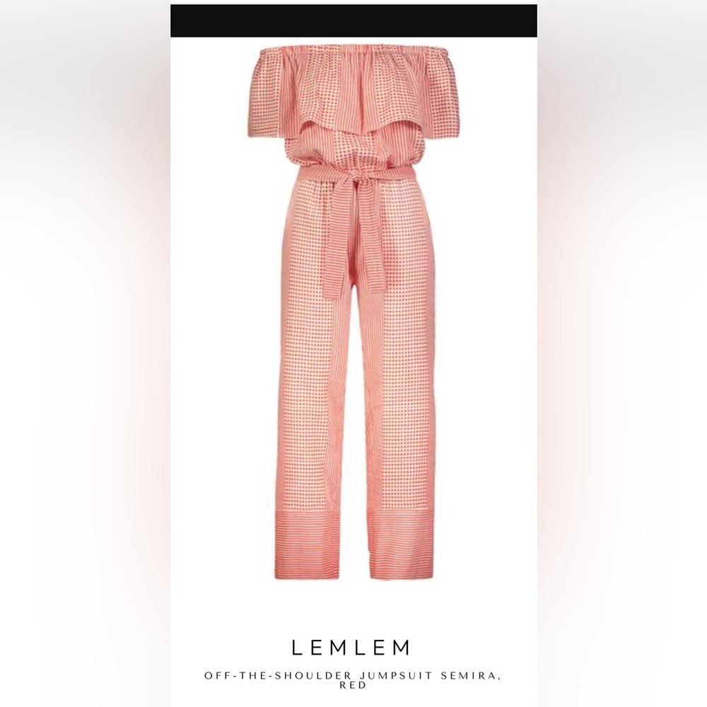 Lemlem by Kiya Kebede off the shoulder jumpsuit